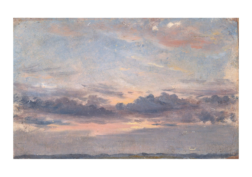John Constable - A Cloud Study Sunset