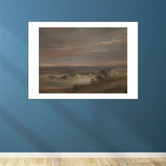 John Constable - A View on Hampstead Heath