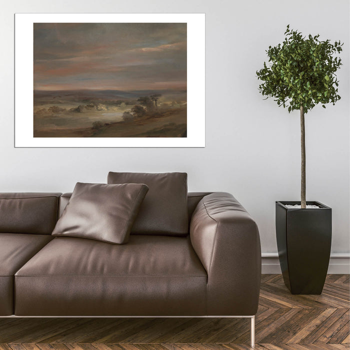 John Constable - A View on Hampstead Heath