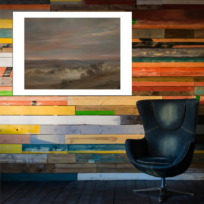 John Constable - A View on Hampstead Heath