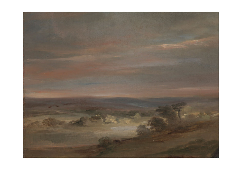 John Constable - A View on Hampstead Heath