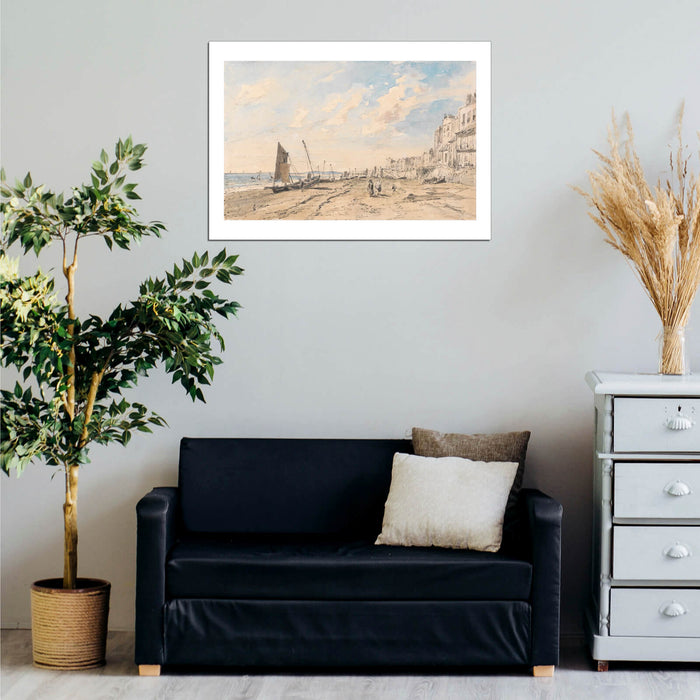 John Constable - Brighton Beach Looking West