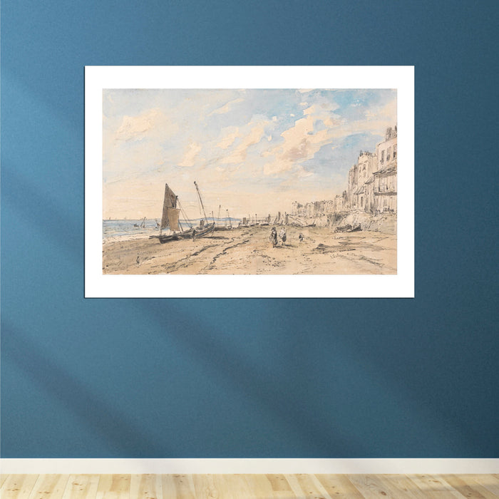 John Constable - Brighton Beach Looking West