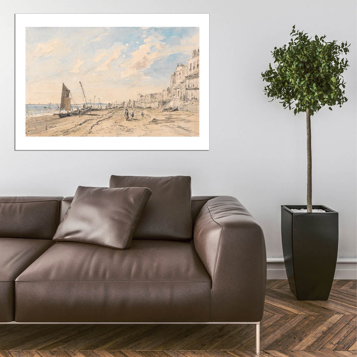 John Constable - Brighton Beach Looking West