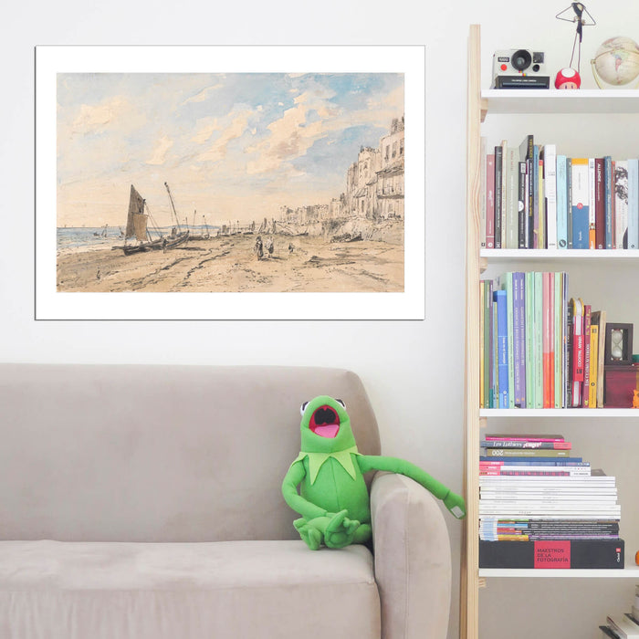 John Constable - Brighton Beach Looking West