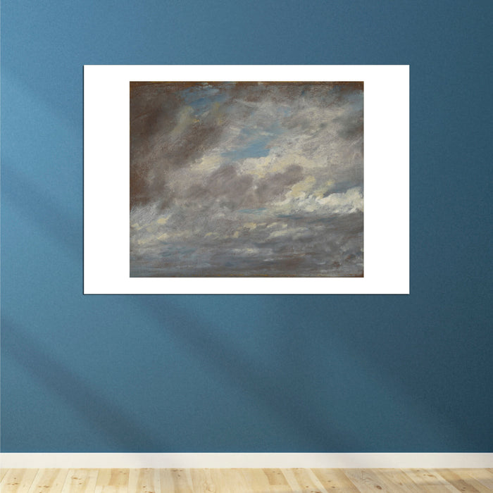 John Constable - Cloud Study grey clouds
