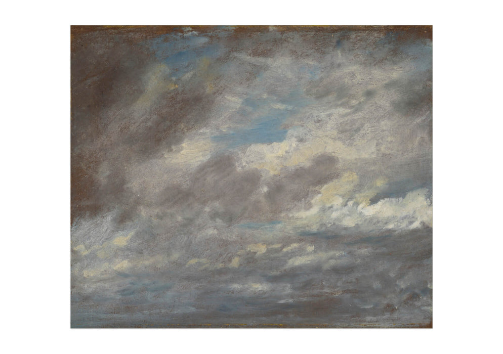 John Constable - Cloud Study grey clouds