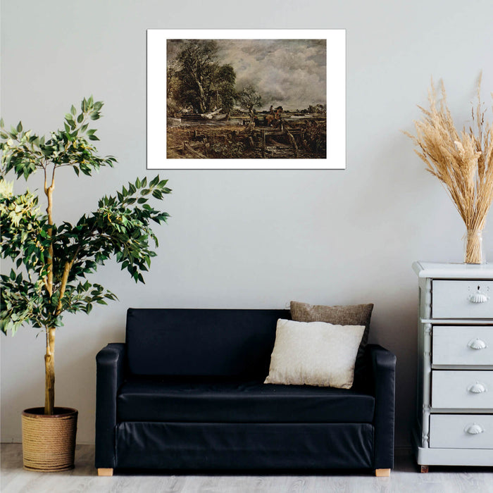 John Constable - Dark Trees