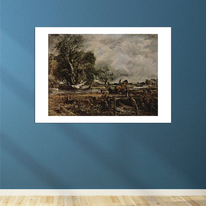 John Constable - Dark Trees