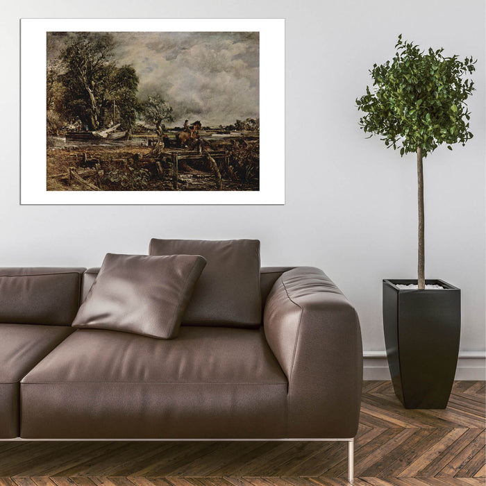 John Constable - Dark Trees