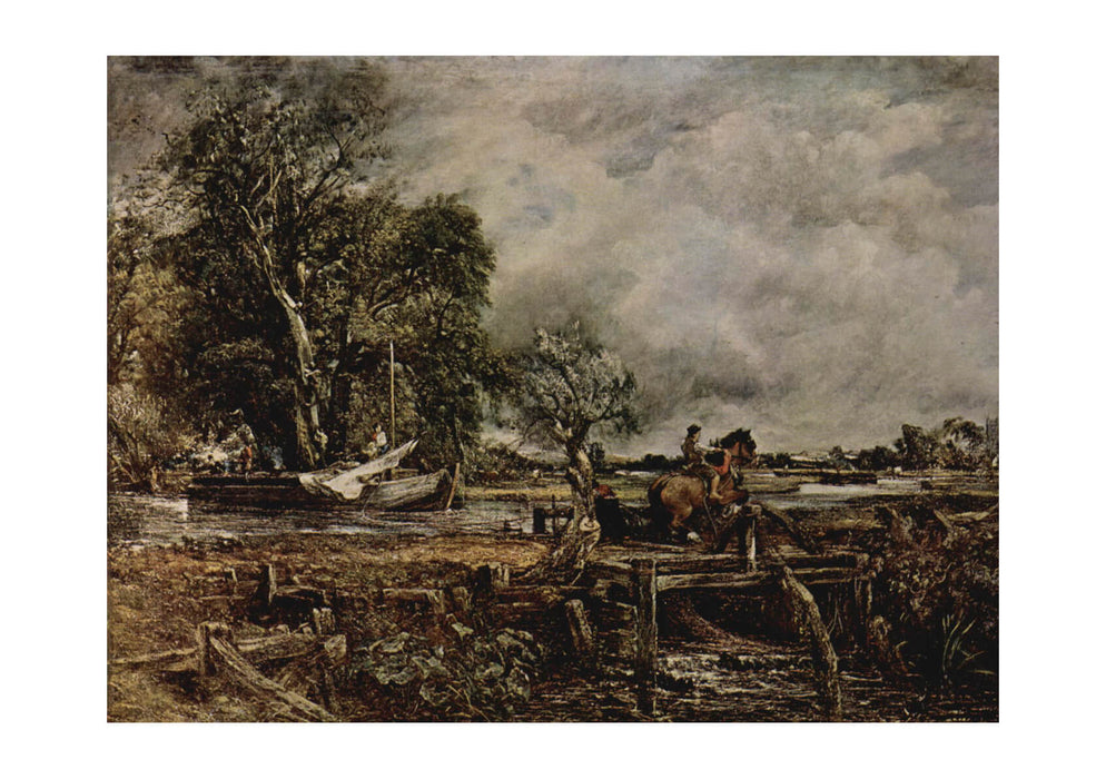 John Constable - Dark Trees