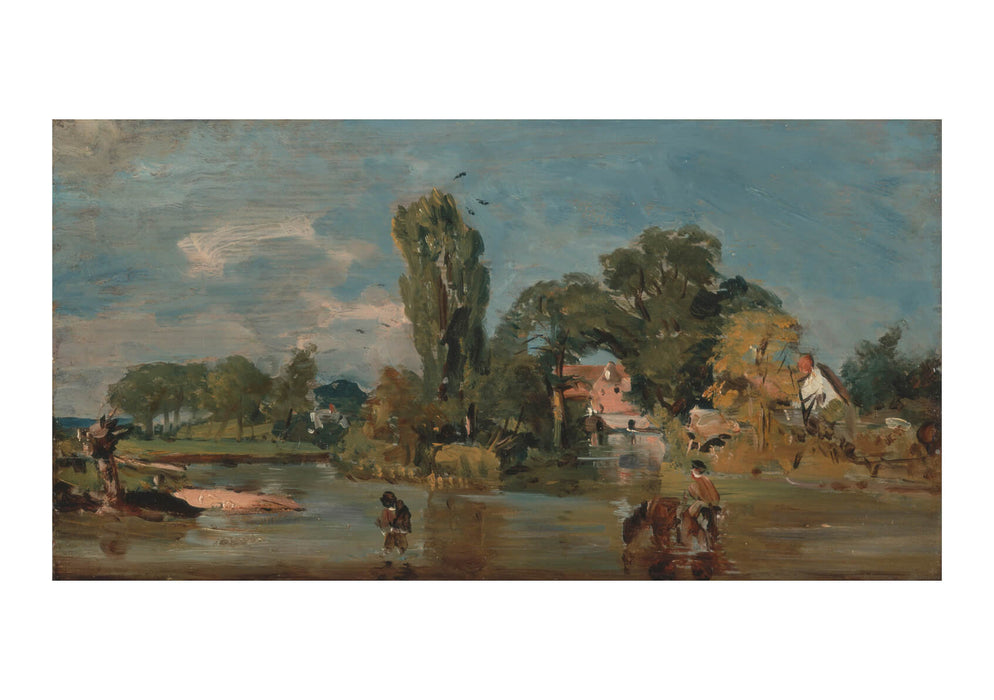 John Constable - Flatford Mill Scene