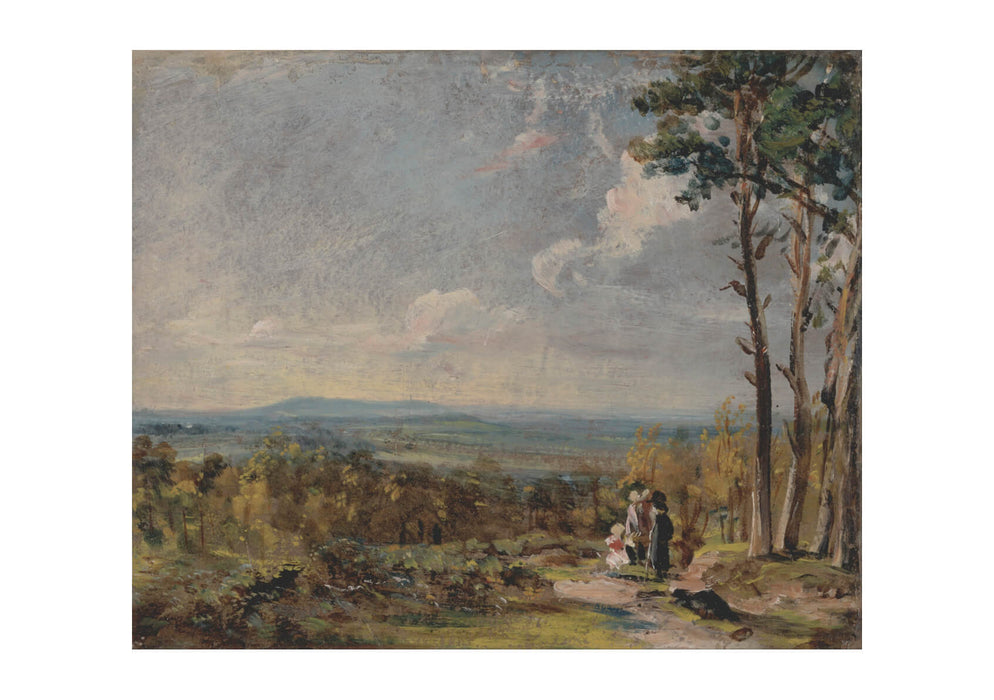 John Constable - Hampstead Heath Looking Towards Harrow
