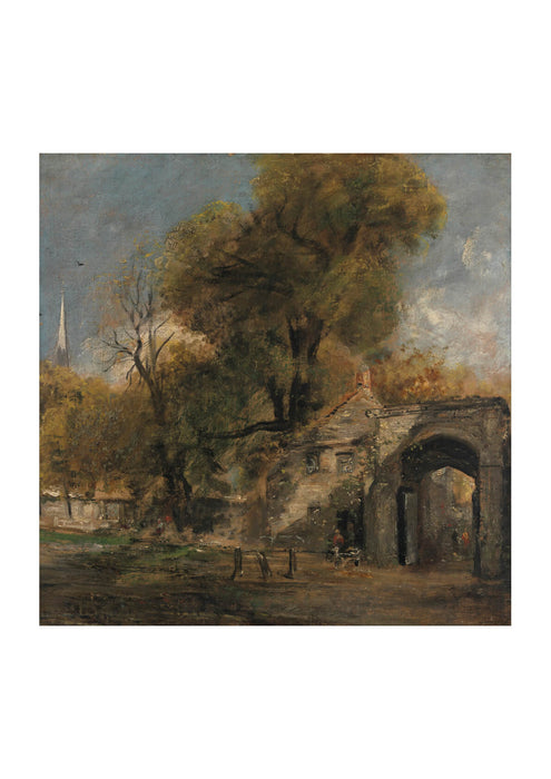 John Constable - Harnham Gate Salisbury