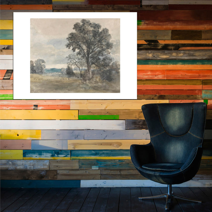 John Constable - Landscape at East Bergholt