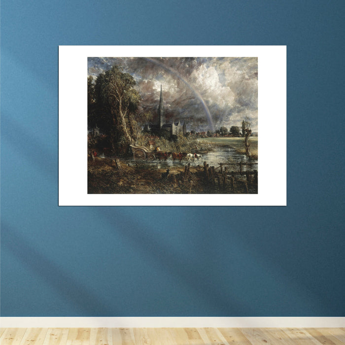 John Constable - Salisbury Cathedral Storm