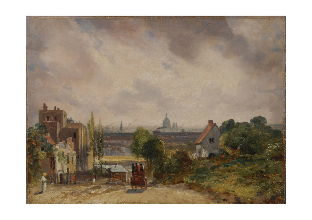 John Constable - Sir Richard Steeles Cottage Hampstead