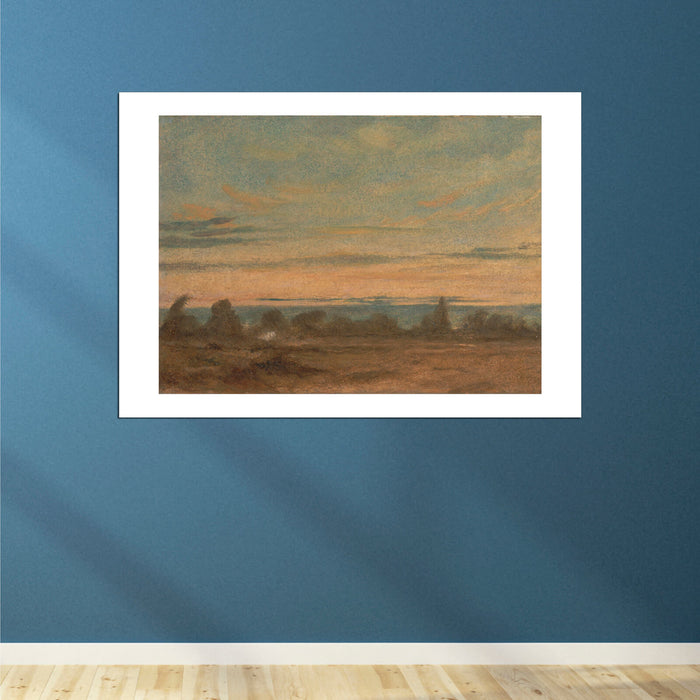 John Constable - Summer Evening Landscape