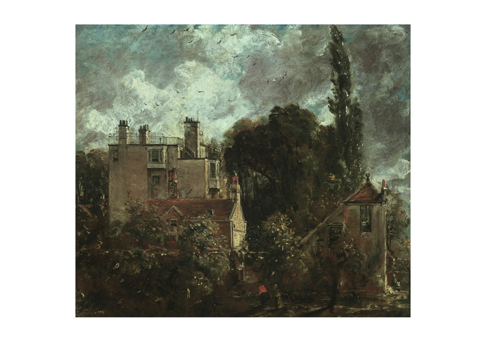 John Constable - The Grove or the Admirals House in Hampstead