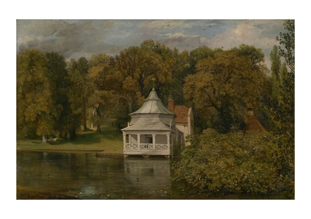 John Constable - The Quarters behind Alresford Hall
