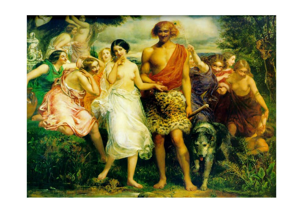 John Everett Millais - Cymon and Iphigenia