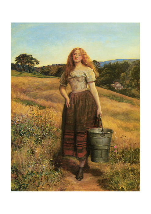John Everett Millais - Farmers Daughter