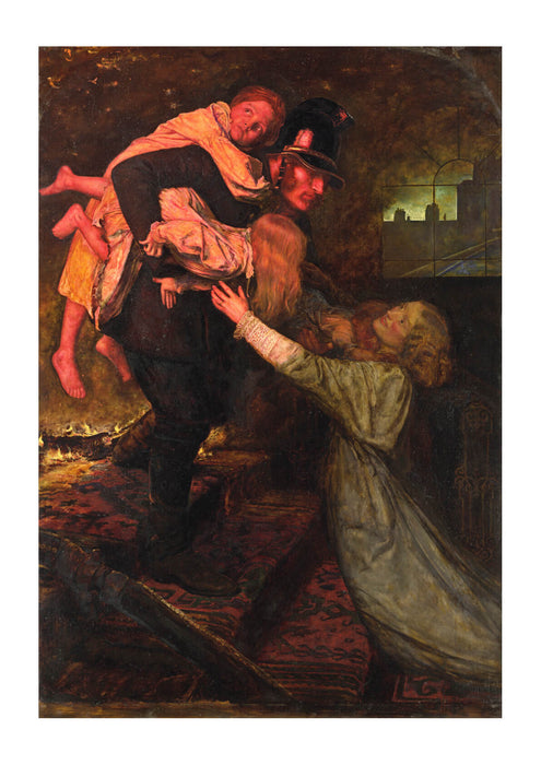 John Everett Millais - The Rescue