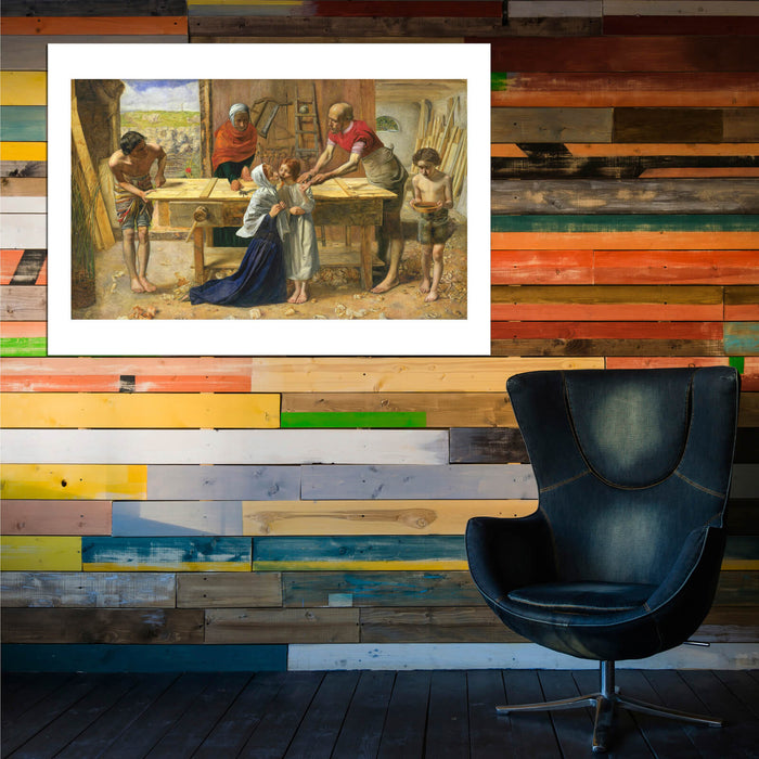 John Everett Millais - Christ in the House of His Parents (`The Carpenter's Shop')