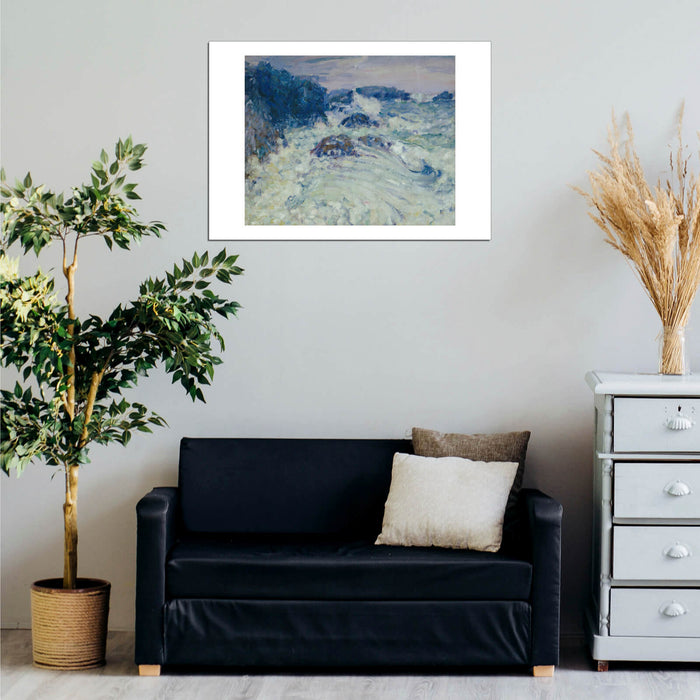 John Peter Russell - Rough sea Morestil