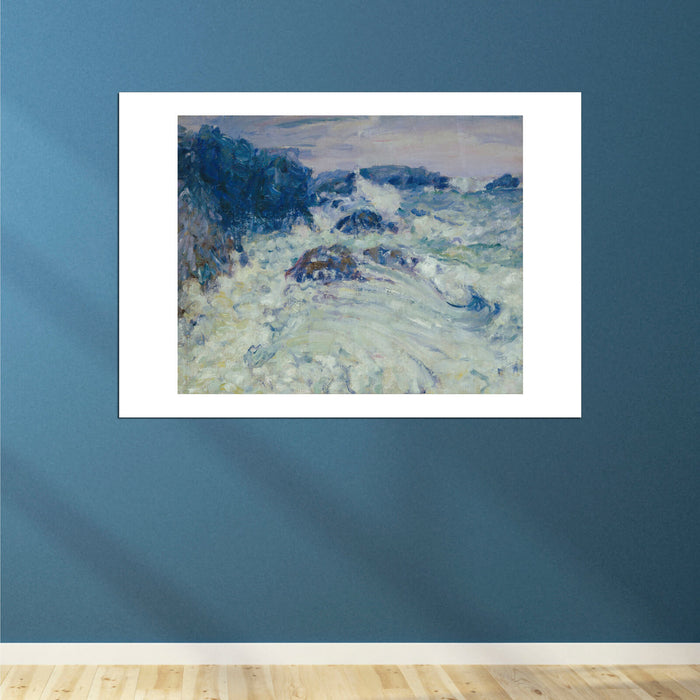 John Peter Russell - Rough sea Morestil