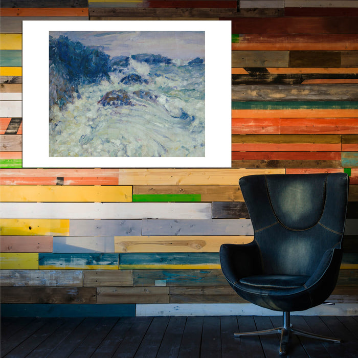 John Peter Russell - Rough sea Morestil