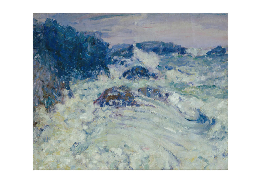 John Peter Russell - Rough sea Morestil