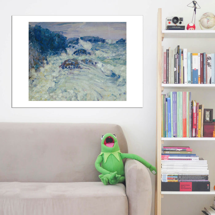 John Peter Russell - Rough sea Morestil