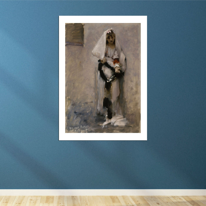 John Singer Sargent - A Parisian Beggar Girl
