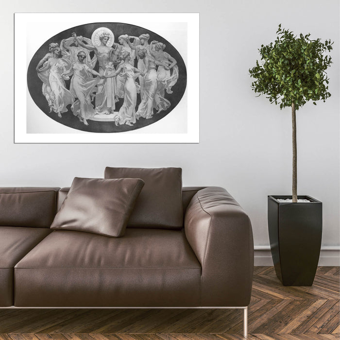 John Singer Sargent - Apollo and the Muses