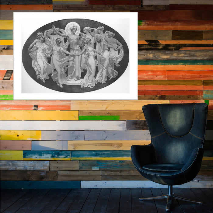 John Singer Sargent - Apollo and the Muses