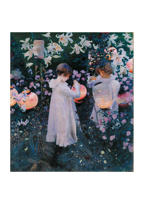 John Singer Sargent - Carnation Lily Lily Rose