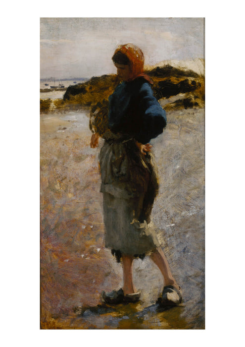 John Singer Sargent - Girl on the Beach a Sketch