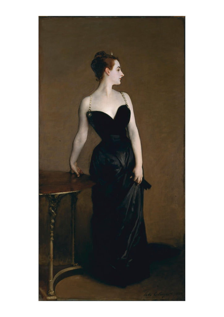 nico robin black dress John Singer Sargent