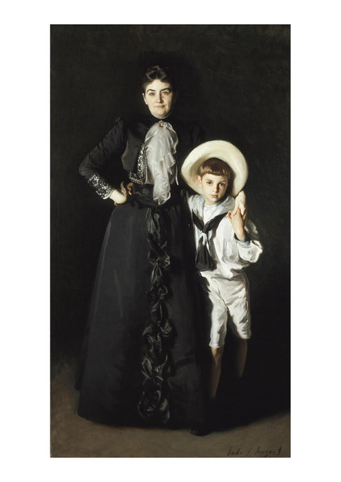 John Singer Sargent - Portrait of Mrs. Edward L. Davis