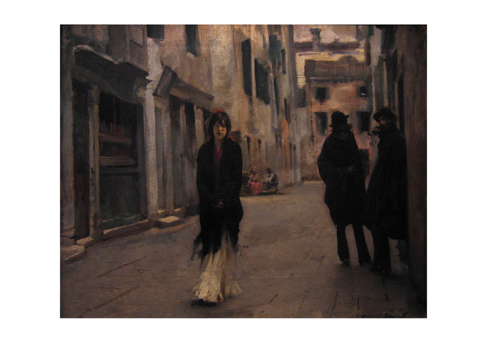 John Singer Sargent - Streets in Venice