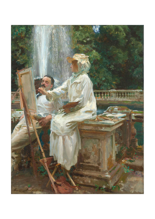 John Singer Sargent - The Fountain Villa