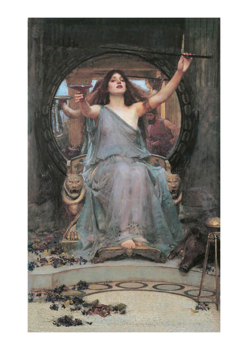 John William Waterhouse - Circe Offering Cup to Odysseus