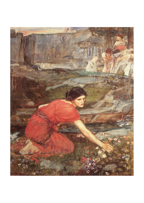John William Waterhouse - Maidens Picking Flowers