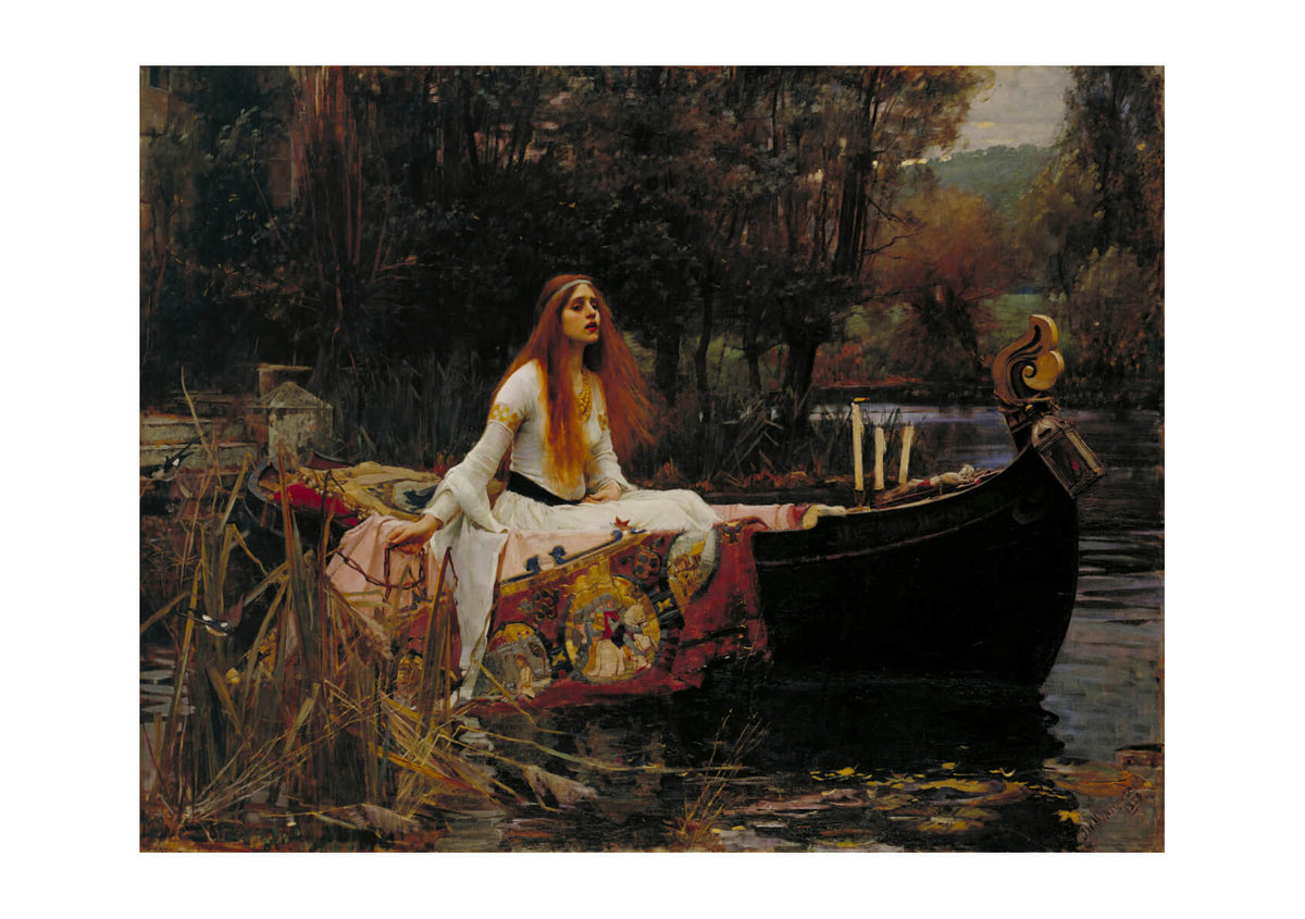 John William Waterhouse - The Lady of Shalott — Spiffing Prints