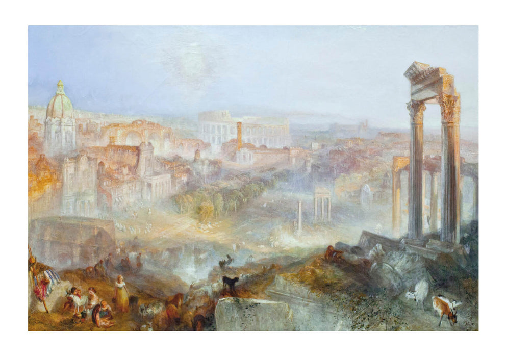 Jmw Rurner Rome Joseph Mallord William Turner - Modern Rome — Spiffing Prints