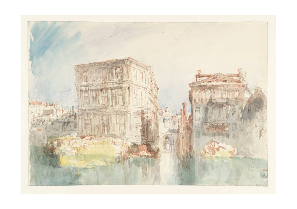 Joseph Mallord William Turner - Palazzo Grimani and Palazzo Cavalli