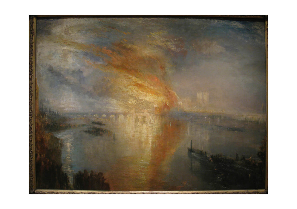 Joseph Mallord William Turner - The Burning of the Houses of Lords