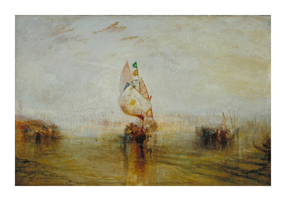 Joseph Mallord William Turner - The Sun of Venice Going to Sea