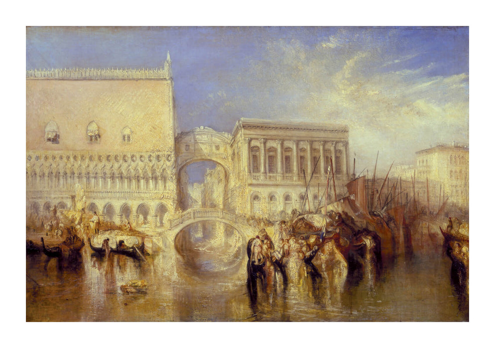 Joseph Mallord William Turner - Venice the Bridge of Sighs